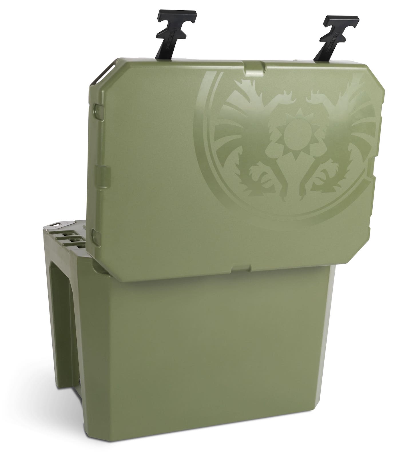 Petromax Petromax Kühlbox 25 Liter oliv - sand - alpenweiß