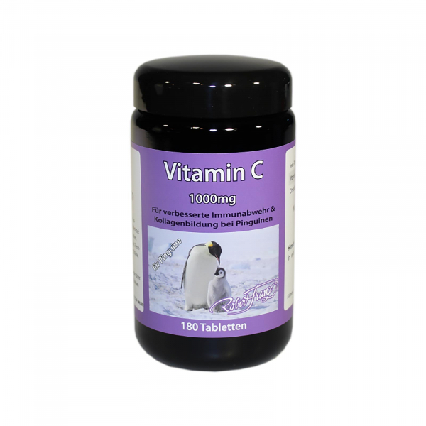 Vitamin C 1000 mg für Pinguine - Robert Franz DOGenesis - 180 Tabletten