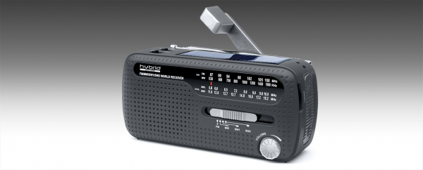 Kurbelradio muse Weltempfänger Dynamo Radio ohne Strom