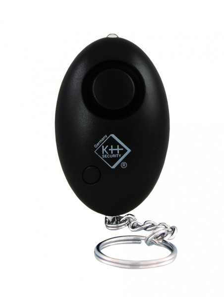 kh-security Schlüsselalarm Extrem laut! Alarmiert - schreckt ab - schützt! Mit heller LED Taschenlampe