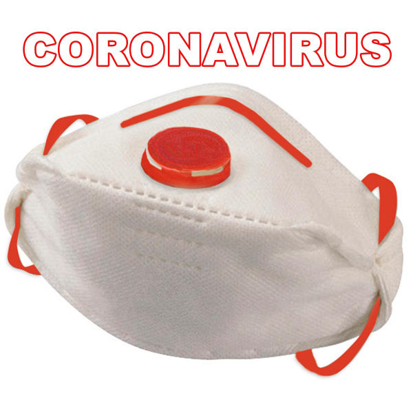 Atemschutzmaske cobra foldy FFP3/V mit Ventil Coronavirus