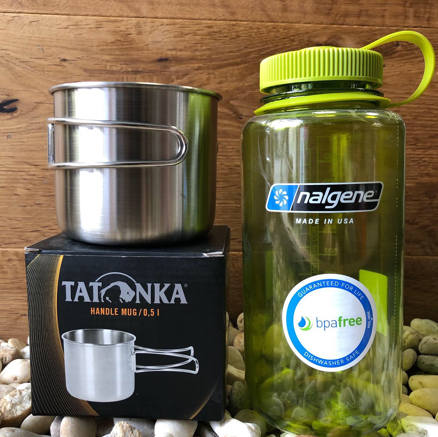 0,5 Liter Tasse edelstahl Tatonka Handle Mug 