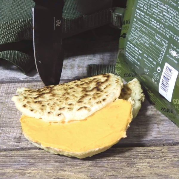 CONVAR™ Feldküche Brotaufstrich Käse-Creme (25g) - Notvorrat Langzeitlebensmittel