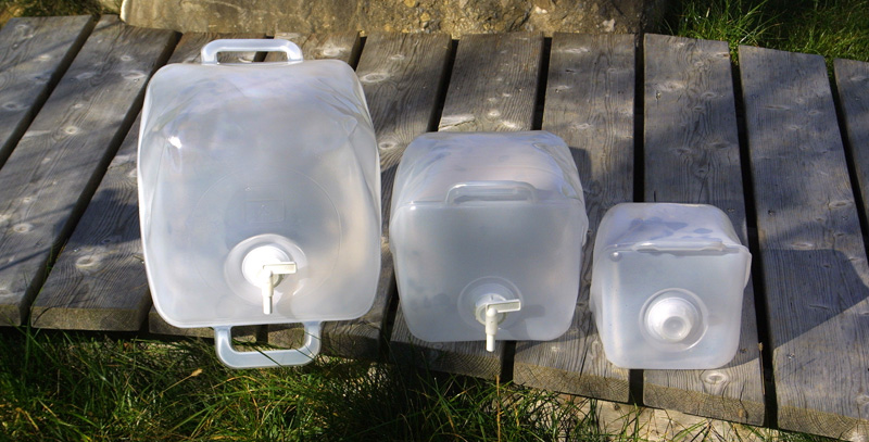 10 Liter faltbarer Wasserkanister Politainer - BPA frei
