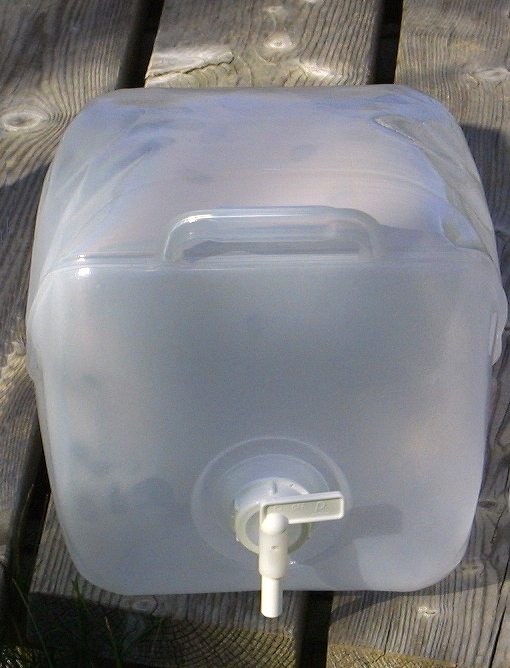 10 Liter faltbarer Wasserkanister Politainer - BPA frei
